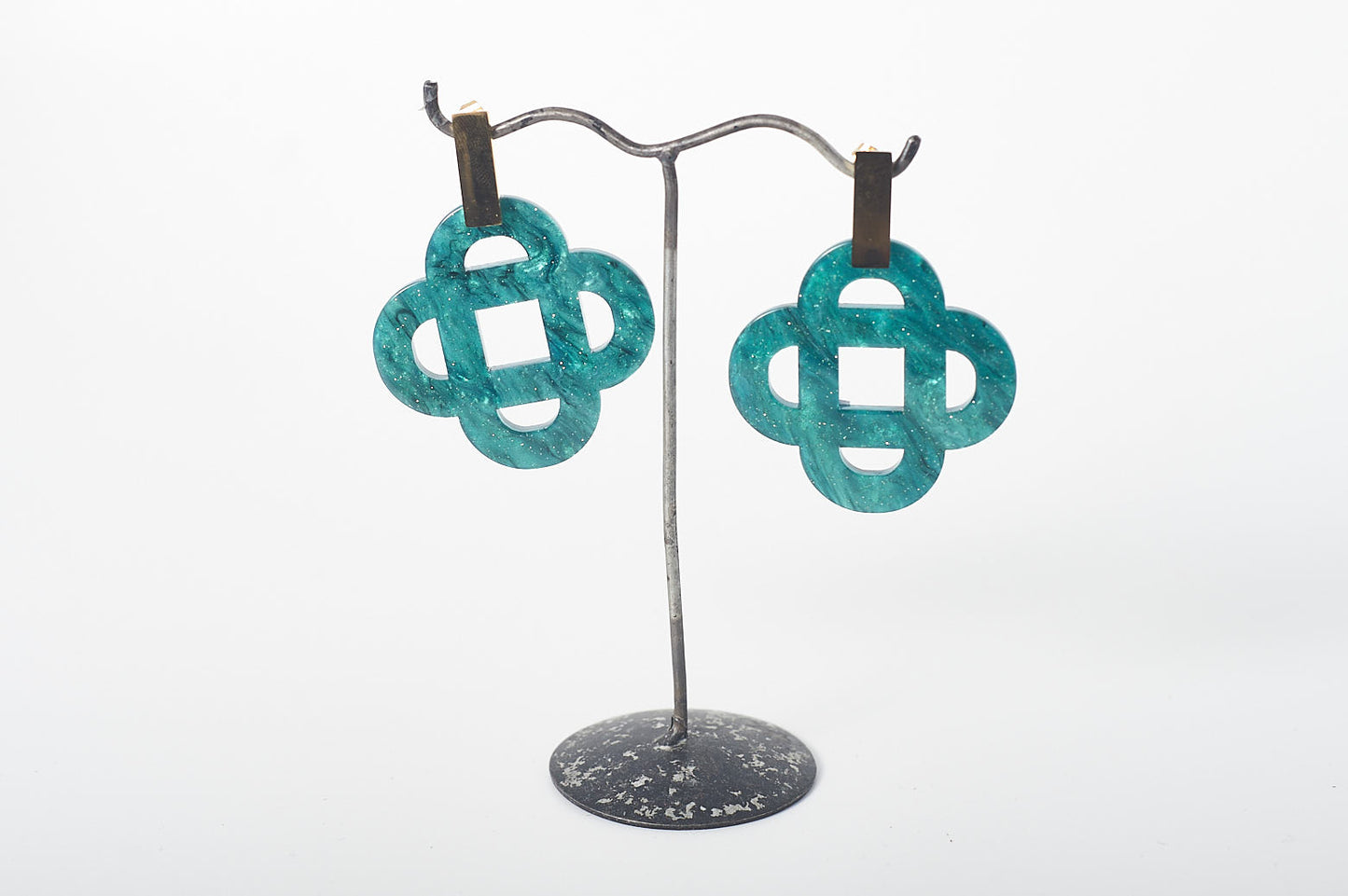 Ohrringe Kunstharz-Optik