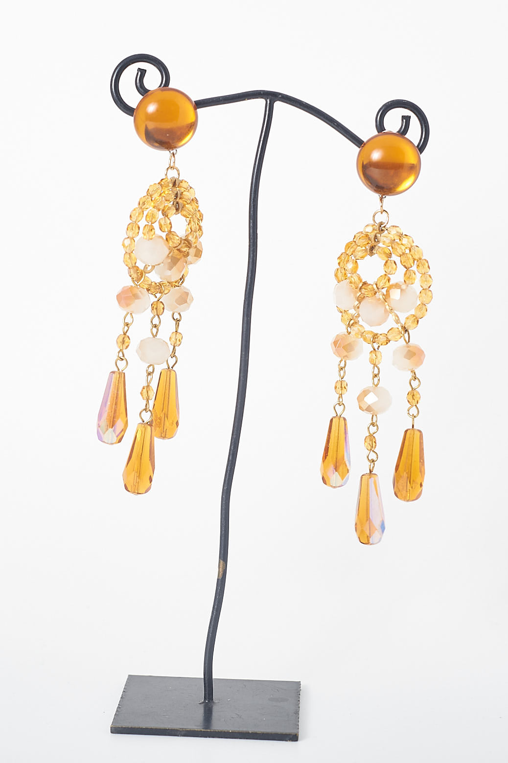 Ohrclips Chandelier, klein, , verschiedene Farben