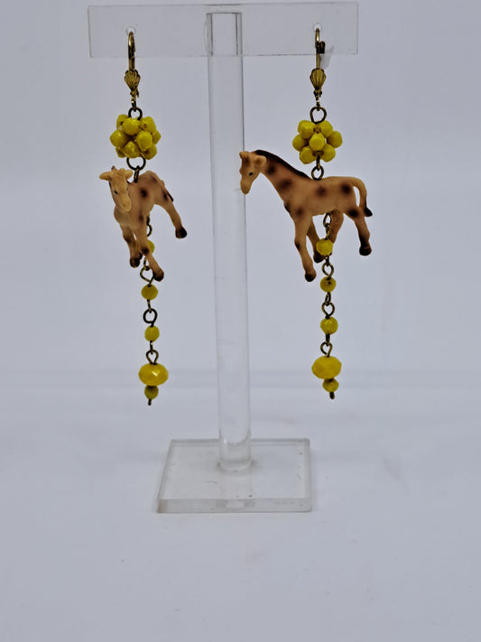 Ohrringe Giraffe