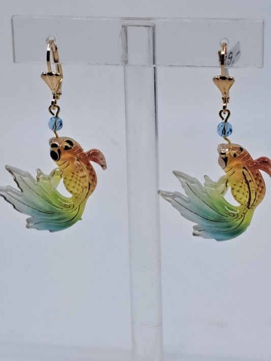 Ohrringe Koi