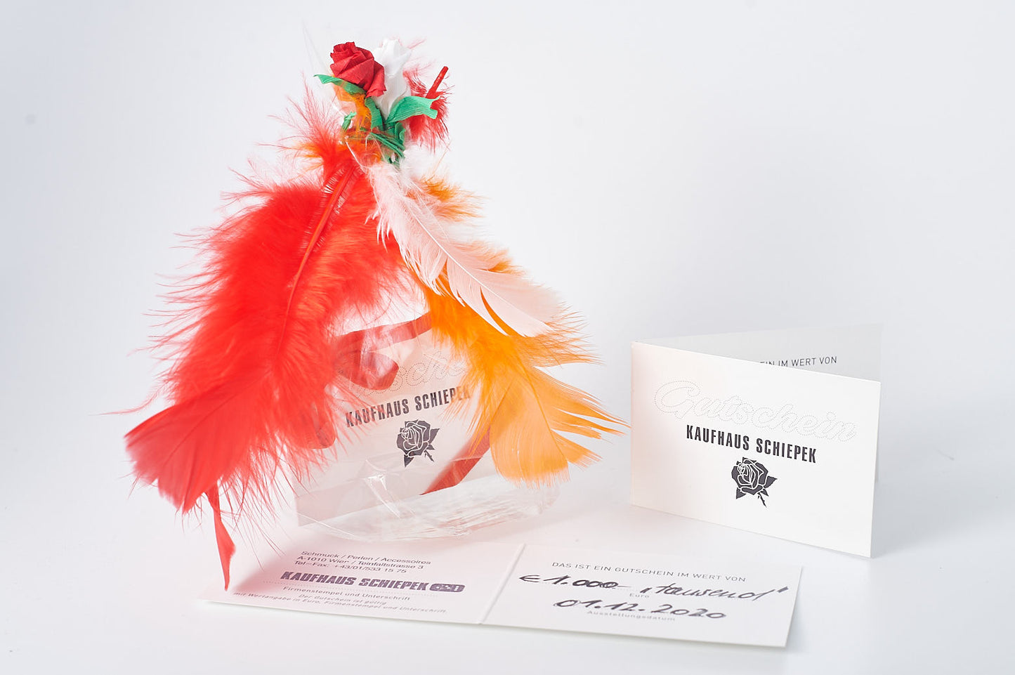 Geschenkegutschein vom Kaufhaus Schiepek
